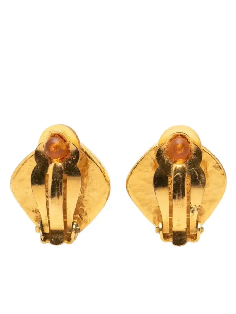 Chanel Cc Logo Clip-On Earrings Metal #287805C64B